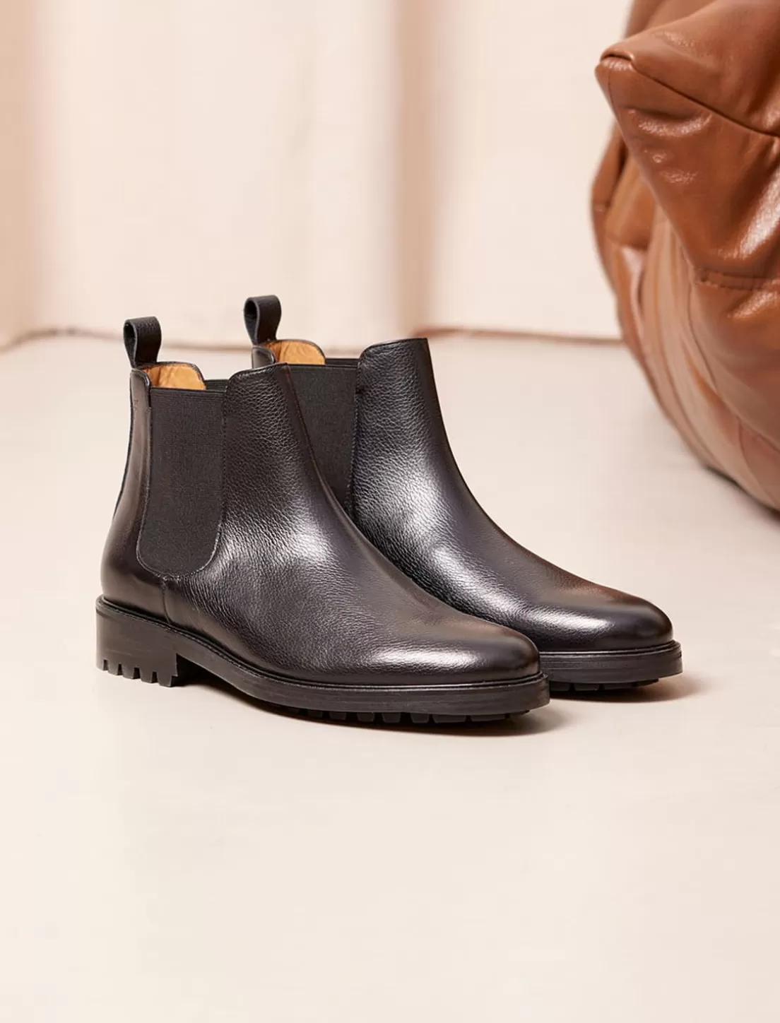 Homme Pied de Biche Chelsea Boot Commando